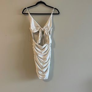 Tiger mist white tie dress size s